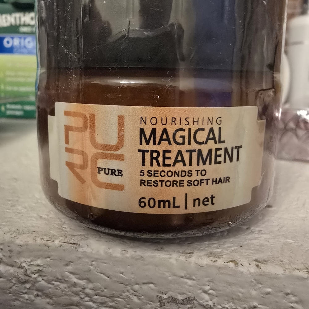 NEW PURE hair treatment 5 seconds to soft hair